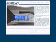 Tablet Screenshot of bushmancm.com